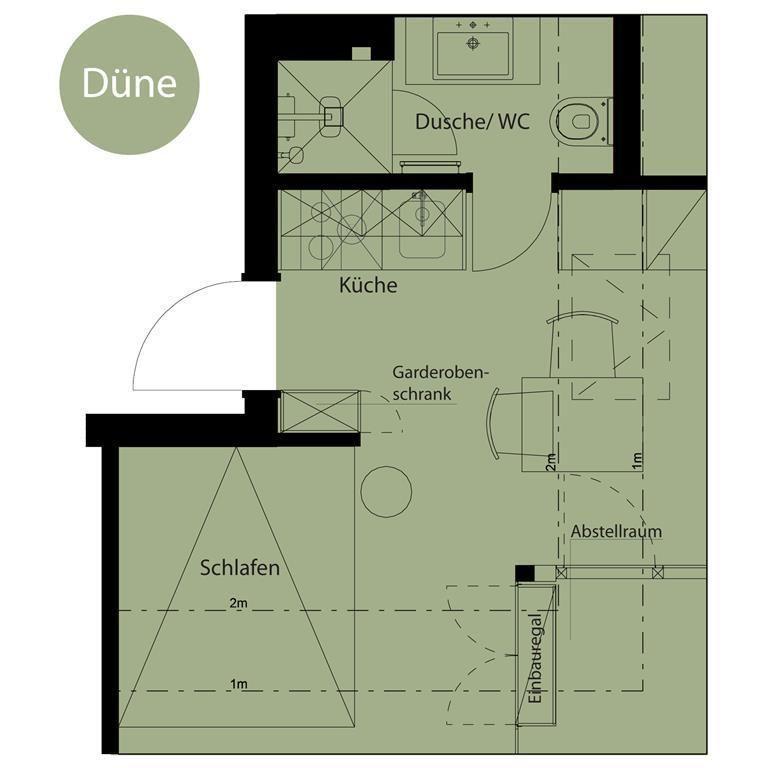 Haus-Liv-Appartement-Duene Westerland Bagian luar foto